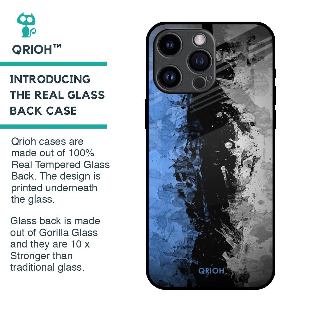 Dark Grunge Glass Case for iPhone 14 Pro Max