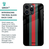 Vertical Stripes Glass Case for iPhone 14 Pro Max