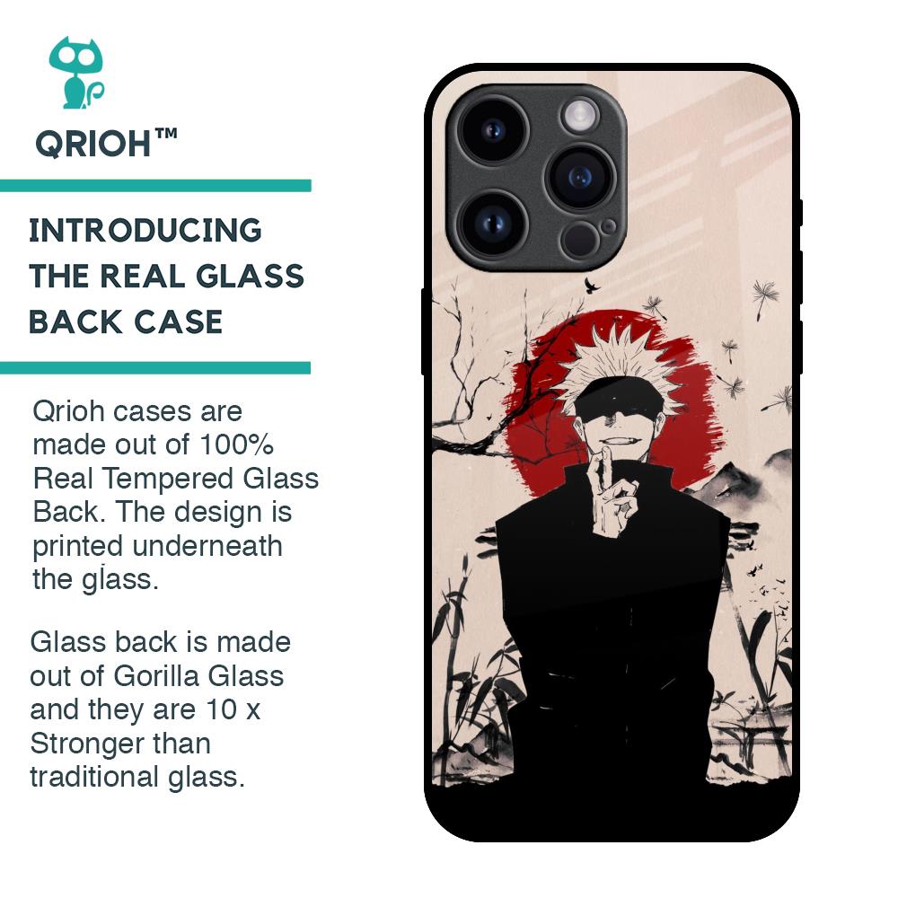 Manga Series Glass Case for iPhone 14 Pro Max