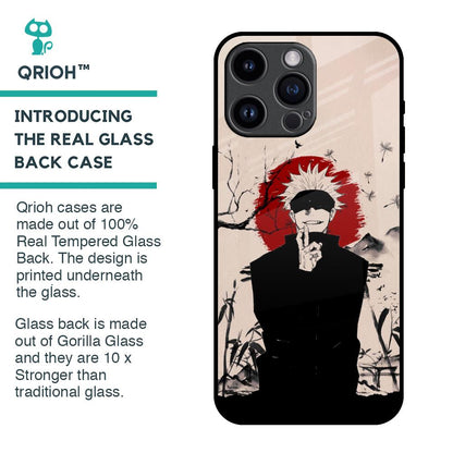 Manga Series Glass Case for iPhone 14 Pro Max