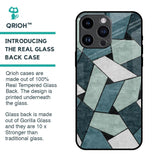 Abstact Tiles Glass Case for iPhone 14 Pro Max
