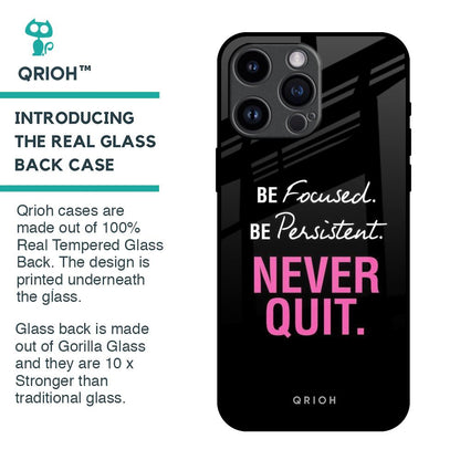Be Focused Glass Case for iPhone 14 Pro Max