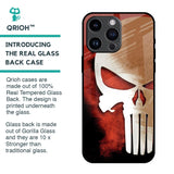 Red Skull Glass Case for iPhone 14 Pro Max