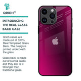 Pink Burst Glass Case for iPhone 14 Pro Max