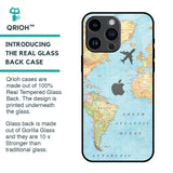 Fly Around The World Glass Case for iPhone 14 Pro Max