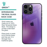 Ultraviolet Gradient Glass Case for iPhone 14 Pro Max