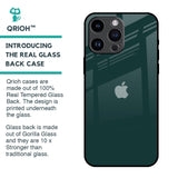 Olive Glass Case for iPhone 14 Pro Max