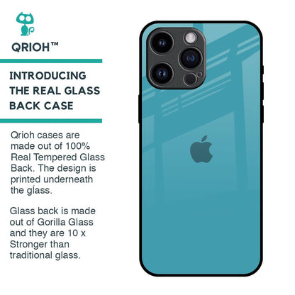 Oceanic Turquiose Glass Case for iPhone 14 Pro Max