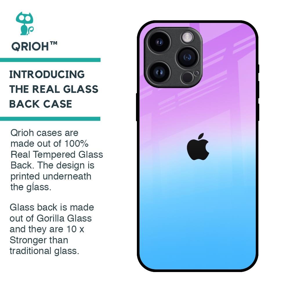 Unicorn Pattern Glass Case for iPhone 14 Pro Max
