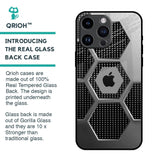 Hexagon Style Glass Case For iPhone 14 Pro Max