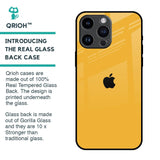 Fluorescent Yellow Glass case for iPhone 14 Pro Max