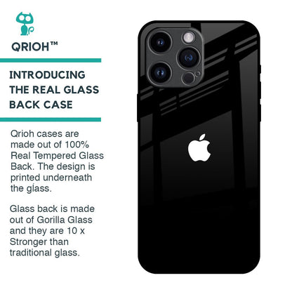 Jet Black Glass Case for iPhone 14 Pro Max