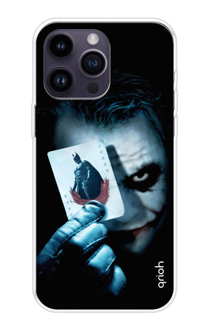 Joker Hunt iPhone 14 Pro Max Back Cover