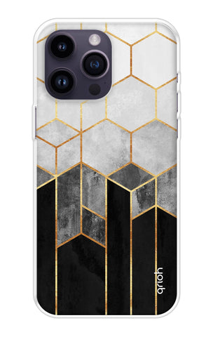 Hexagonal Pattern iPhone 14 Pro Max Back Cover