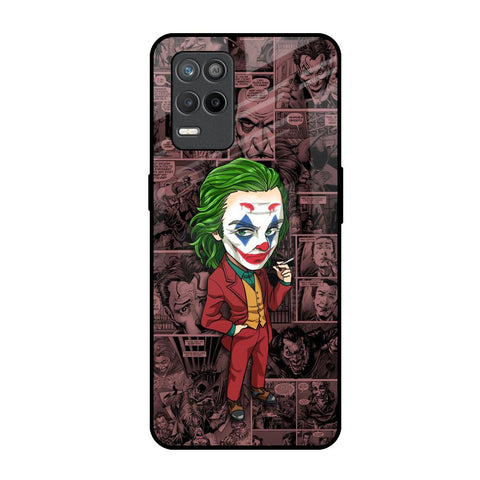 Joker Cartoon Realme 9 5G Glass Back Cover Online