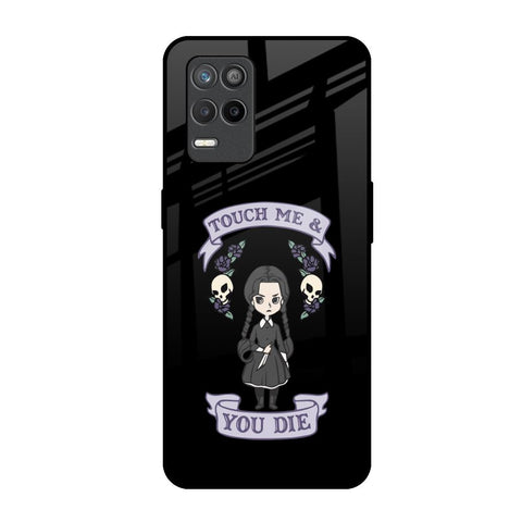 Touch Me & You Die Realme 9 5G Glass Back Cover Online