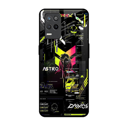 Astro Glitch Realme 9 5G Glass Back Cover Online