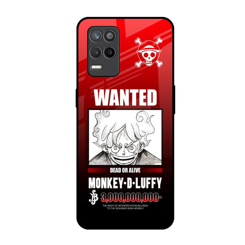 Luffy Wanted Realme 9 5G Glass Back Cover Online