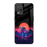 Retro Astronaut Realme 9 5G Glass Back Cover Online