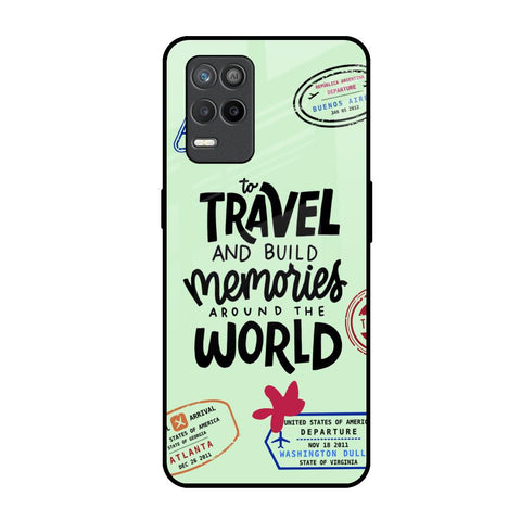 Travel Stamps Realme 9 5G Glass Back Cover Online