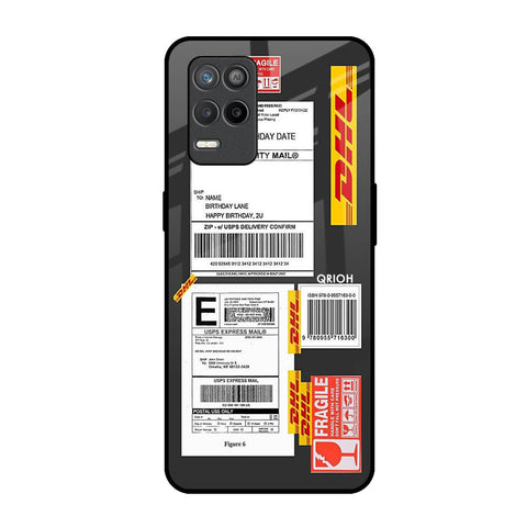 Cool Barcode Label Realme 9 5G Glass Back Cover Online