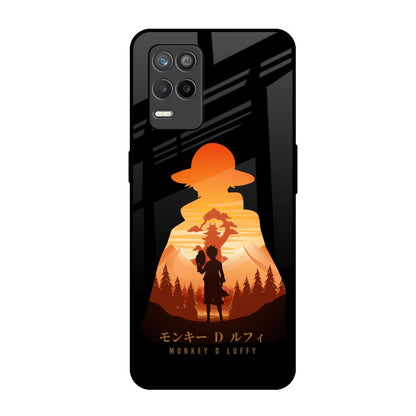 Luffy One Piece Realme 9 5G Glass Back Cover Online
