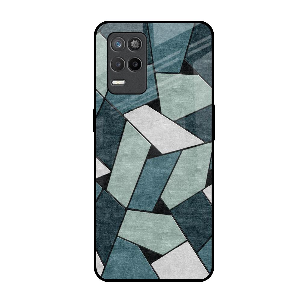 Abstact Tiles Realme 9 5G Glass Back Cover Online