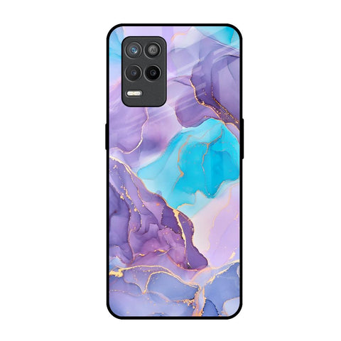 Alcohol ink Marble Realme 9 5G Glass Back Cover Online