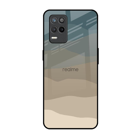 Abstract Mountain Pattern Realme 9 5G Glass Back Cover Online