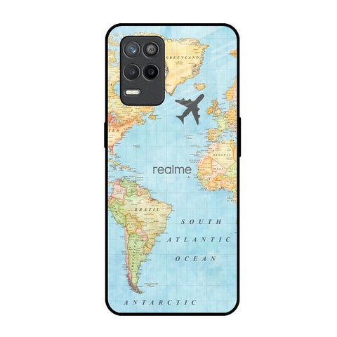 Fly Around The World Realme 9 5G Glass Back Cover Online