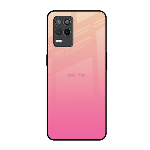 Pastel Pink Gradient Realme 9 5G Glass Back Cover Online