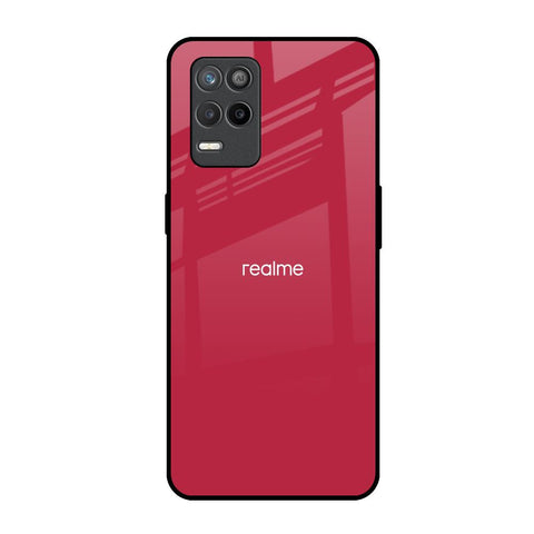 Solo Maroon Realme 9 5G Glass Back Cover Online