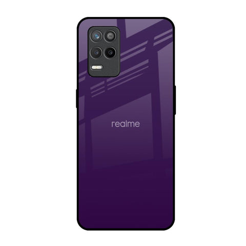 Dark Purple Realme 9 5G Glass Back Cover Online
