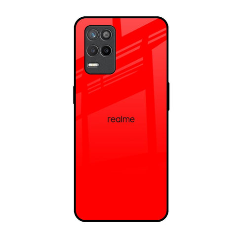 Blood Red Realme 9 5G Glass Back Cover Online