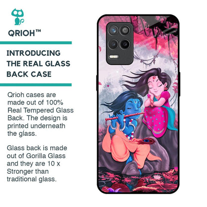 Radha Krishna Art Glass Case for Realme 9 5G
