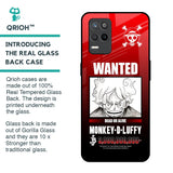 Luffy Wanted Glass Case for Realme 9 5G