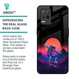 Retro Astronaut Glass Case for Realme 9 5G