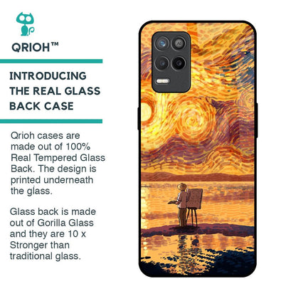 Sunset Vincent Glass Case for Realme 9 5G