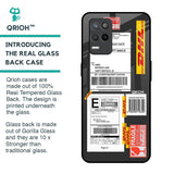 Cool Barcode Label Glass Case For Realme 9 5G