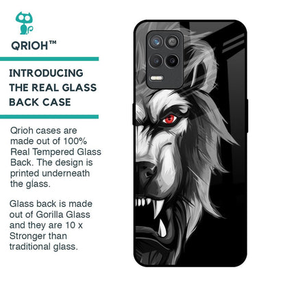 Wild Lion Glass Case for Realme 9 5G