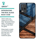 Wooden Tiles Glass Case for Realme 9 5G