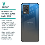 Blue Grey Ombre Glass Case for Realme 9 5G