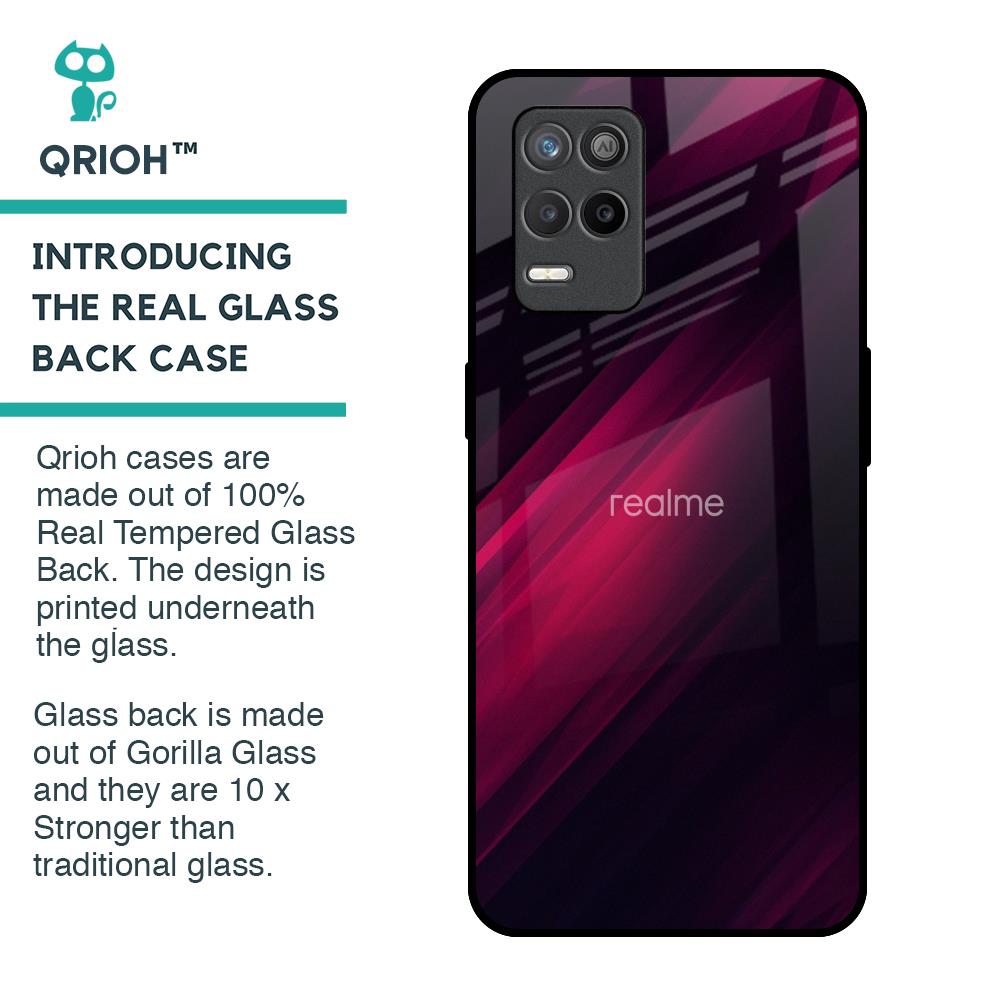 Razor Black Glass Case for Realme 9 5G