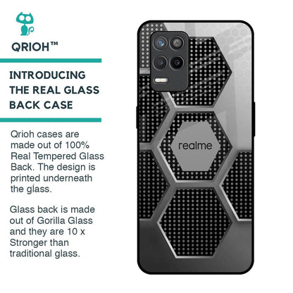 Hexagon Style Glass Case For Realme 9 5G
