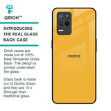 Fluorescent Yellow Glass case for Realme 9 5G