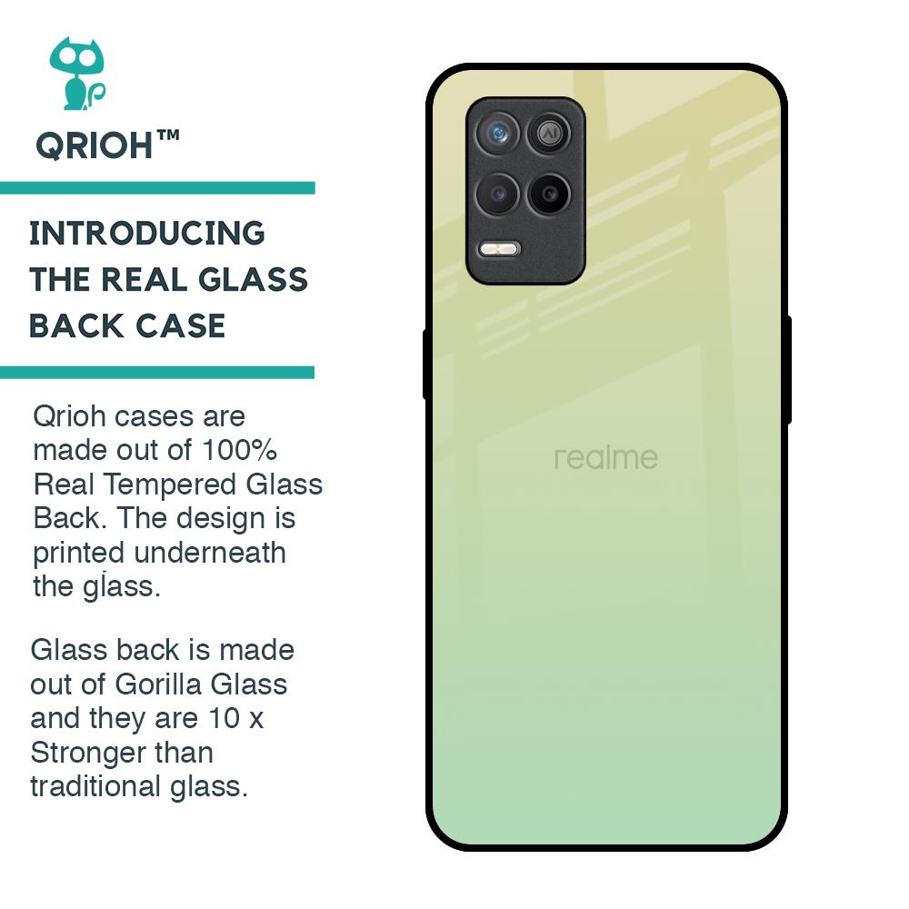Mint Green Gradient Glass Case for Realme 9 5G