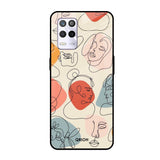 Abstract Faces Realme 9 5G Glass Cases & Covers Online