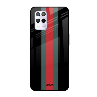Vertical Stripes Realme 9 5G Glass Cases & Covers Online