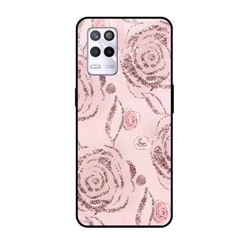 Shimmer Roses Realme 9 5G Glass Cases & Covers Online