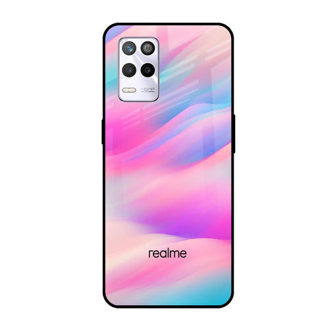 Colorful Waves Realme 9 5G Glass Cases & Covers Online